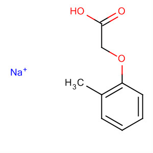 (O-methylphenoxy)acetic acid sodium salt Structure,57548-58-0Structure