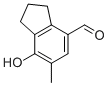 7-Hydroxy-6-methyl-2,3-dihydro-1h-indene-4-carbaldehyde Structure,575504-30-2Structure