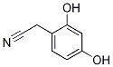 2-(2,4-Dihydroxyphenyl)acetonitrile Structure,57576-34-8Structure