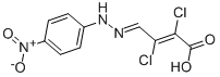 2,3-Dichloro-4-[2-(4-nitrophenyl)hydrazono]but-2-enoic acid Structure,57584-21-1Structure