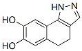 1H-benz[g]indazole-7,8-diol, 4,5-dihydro- (9ci) Structure,57595-67-2Structure