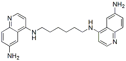 N,n’-bis(6-amino-4-quinolinyl)-1,6-hexanediamine Structure,57599-96-9Structure