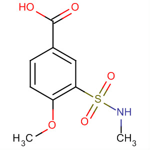 4-Methoxy-3-[(methylamino)sulfonyl]benzoic acid Structure,576169-99-8Structure