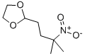 2-(3-Methyl-3-nitrobutyl)-1,3-dioxolane Structure,57620-56-1Structure