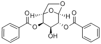 3-Hydroxy-6,8-dioxabicyclo[3.2.1]octane-2,4-diyl dibenzoate Structure,57632-01-6Structure