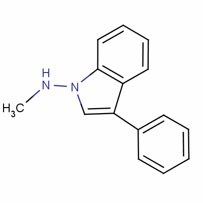 N-methyl-3-phenyl-1h-indol-1-amine Structure,57647-15-1Structure