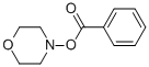 Benzoic acid morpholin-4-yl ester Structure,5765-65-1Structure