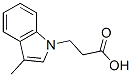 3-(3-Methyl-1H-indol-1-yl)propanoic acid Structure,57662-47-2Structure