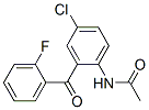 N-[4-chloro-2-(2-fluorobenzoyl)phenyl ]acetamide Structure,57698-59-6Structure