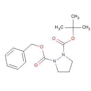 1-Benzyl2-tert-butylpyrazolidine-1,2-dicarboxylate Structure,57699-89-5Structure