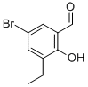 5-Bromo-3-ethylsalicylaldehyde Structure,57704-12-8Structure