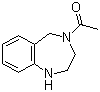 4-Acetyl-2,3,4,5-tetrahydro-1H-1,4-benzodiazepine Structure,57756-36-2Structure