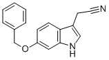 6-Benzyloxyindole-3-acetonitrile Structure,57765-24-9Structure