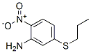 2-Nitro-5-(propylthio)aniline Structure,57780-75-3Structure