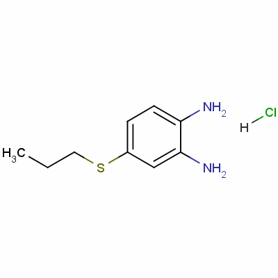 4-(Propylthio)benzene-1,2-diamine hydrochloride Structure,57780-76-4Structure