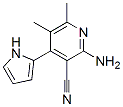 3-Pyridinecarbonitrile,2-amino-5,6-dimethyl-4-(1h-pyrrol-2-yl)-(9ci) Structure,577989-69-6Structure