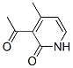 2(1H)-pyridinone,3-acetyl-4-methyl-(9ci) Structure,57839-80-2Structure