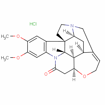 Brucine hydrochloride Structure,5786-96-9Structure