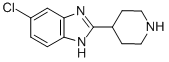 6-Chloro-2-(piperidin-4-yl)-1h-benzo[d]imidazole Structure,578709-06-5Structure