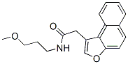 Naphtho[2,1-b]furan-1-acetamide,n-(3-methoxypropyl)-(9ci) Structure,578754-95-7Structure