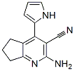 (9ci)-2-氨基-6,7-二氫-4-(1H-吡咯-2-基)-5H-環(huán)戊并[b]吡啶-3-甲腈結(jié)構(gòu)式_578762-43-3結(jié)構(gòu)式