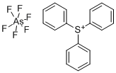 Triphenylsulfonium hexafluoroarsenate Structure,57900-42-2Structure