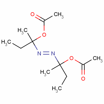 1,1’-Azobis(1-methylpropyl) diacetate Structure,57908-48-2Structure