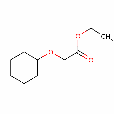 (環(huán)己氧基)乙酸乙酯結(jié)構(gòu)式_57941-70-5結(jié)構(gòu)式