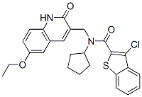 (9ci)-3-氯-n-環(huán)戊基-n-[(6-乙氧基-1,2-二氫-2-氧代-3-喹啉)甲基]-苯并[b]噻吩-2-羧酰胺結(jié)構(gòu)式_579458-51-8結(jié)構(gòu)式