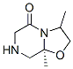 (3r,8as)-rel-(9ci)-六氫-3,8a-二甲基-5H-噁唑并[3,2-a]吡嗪-5-酮結(jié)構(gòu)式_579467-22-4結(jié)構(gòu)式