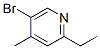 Pyridine,5-bromo-2-ethyl-4-methyl-(9ci) Structure,579475-88-0Structure