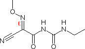 Cymoxanil Structure,57966-95-7Structure