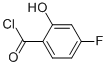 Benzoyl chloride,4-fluoro-2-hydroxy-(9ci) Structure,57976-99-5Structure