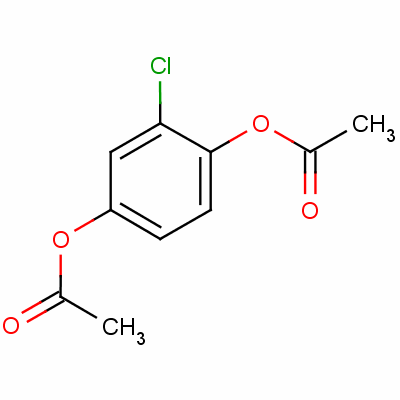 2-Chloro-1,4-phenylene diacetate Structure,57981-99-4Structure