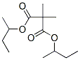 2,2-Dimethylpropanedioic acid bis(1-methylpropyl) ester Structure,57983-08-1Structure