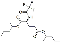 N-(trifluoroacetyl)-l-glutamic acid bis(1-methylbutyl) ester Structure,57983-12-7Structure