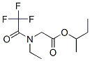 N-ethyl-n-(trifluoroacetyl)glycine 1-methylpropyl ester Structure,57983-21-8Structure