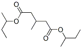 3-Methylpentanedioic acid bis(1-methylpropyl) ester Structure,57983-37-6Structure