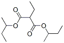 2-Ethylpropanedioic acid bis(1-methylpropyl) ester Structure,57983-52-5Structure