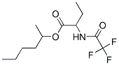 2-[(Trifluoroacetyl)amino]butanoic acid 1-methylpentyl ester Structure,57983-58-1Structure