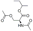 N,o-diacetyl-l-serine 1-methylpropyl ester Structure,57983-72-9Structure