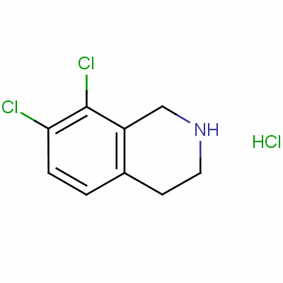 7,8-Dichloro-1,2,3,4-tetrahydroisoquinoline hydrochloride Structure,57987-77-6Structure