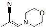 2-Propenenitrile,2-methyl-3-(4-morpholinyl)-,(z)-(9ci) Structure,57988-64-4Structure