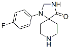 1-(4-氟苯基)-1,3,8-三氮雜螺[4.5]-4-癸酮結(jié)構(gòu)式_58012-16-1結(jié)構(gòu)式