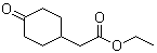 4-氧代環(huán)己烷乙酸乙酯結(jié)構(gòu)式_58012-34-3結(jié)構(gòu)式