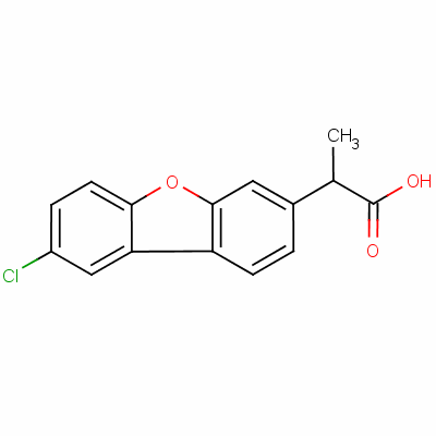 Furcloprofen Structure,58012-63-8Structure