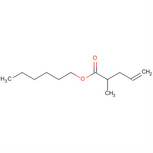 4-Pentenoic acid,2-methyl-,hexyl ester Structure,58031-03-1Structure