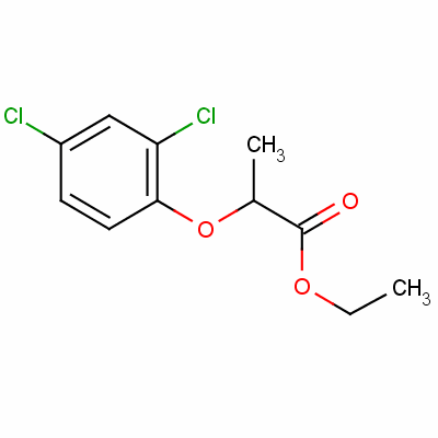 Ethyl 2-(2,4-dichlorophenoxy)propionate Structure,58048-39-8Structure