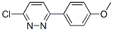 3-Chloro-6-(4-methoxyphenyl)-pyridazine Structure,58059-31-7Structure