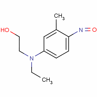 2-[Ethyl(3-methyl-4-nitrosophenyl)amino]ethanol Structure,58066-96-9Structure